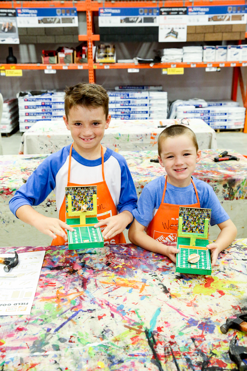 home depot workshop kits