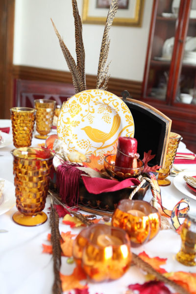 Pleasant Pheasant Tablesetting