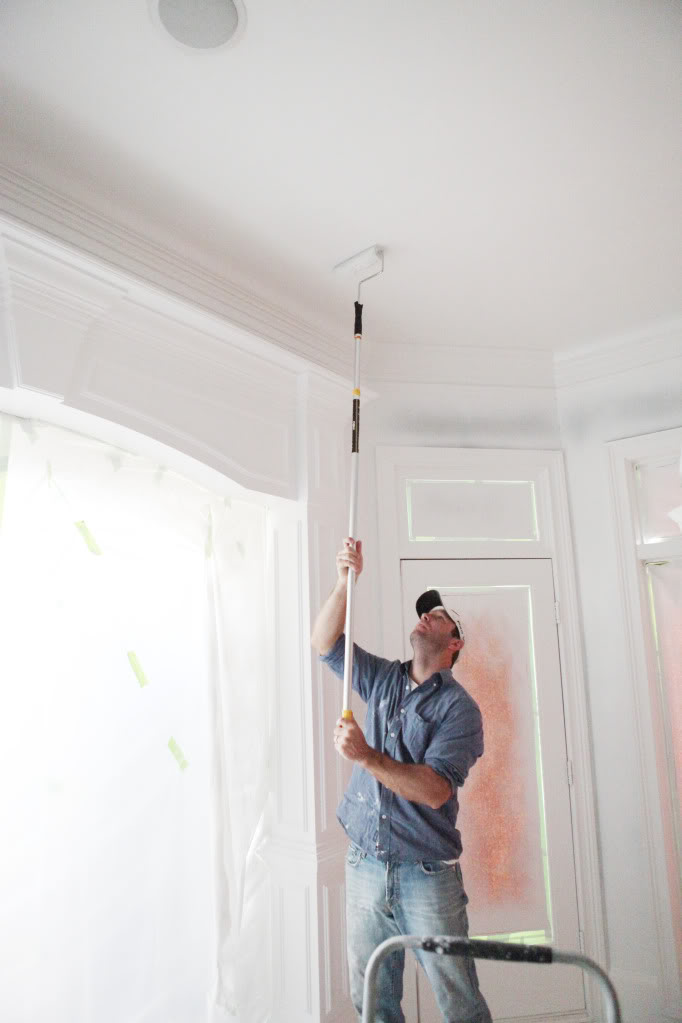 How To Paint A Ceiling Bower Power