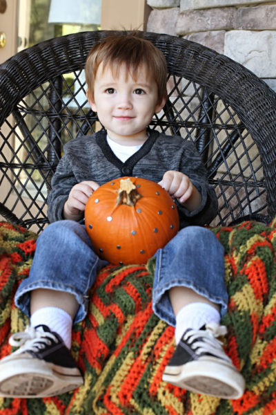 Nailhead Pumpkin Craft