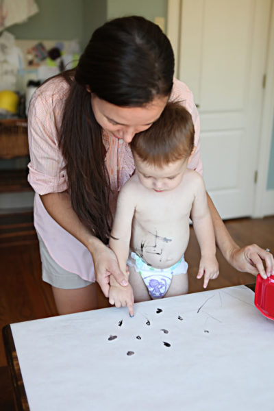 Toddler Halloween Art