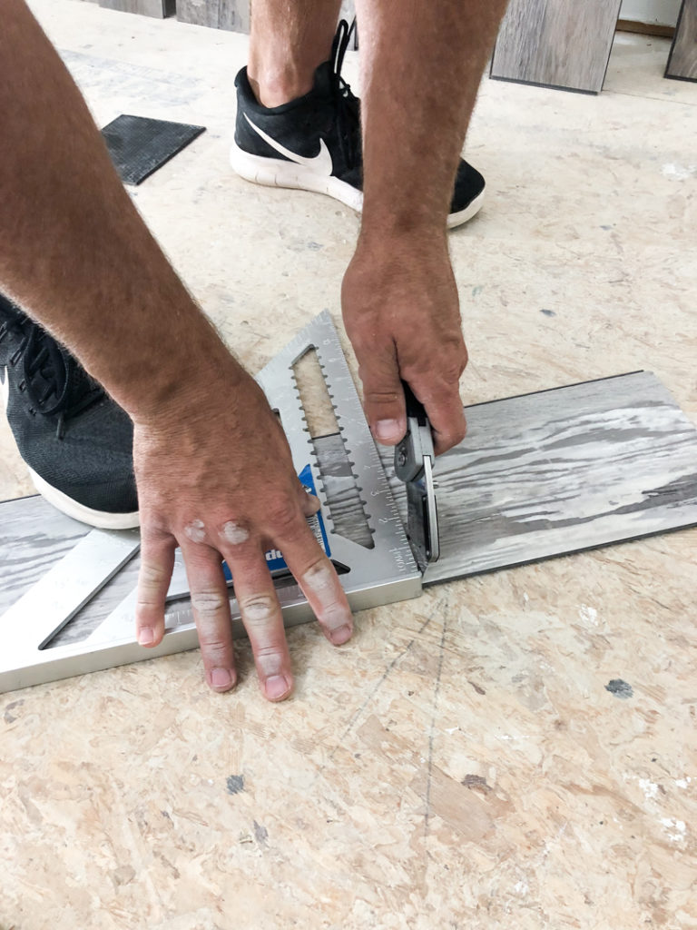 How To Install Luxury Vinyl Plank Flooring - Bower Power