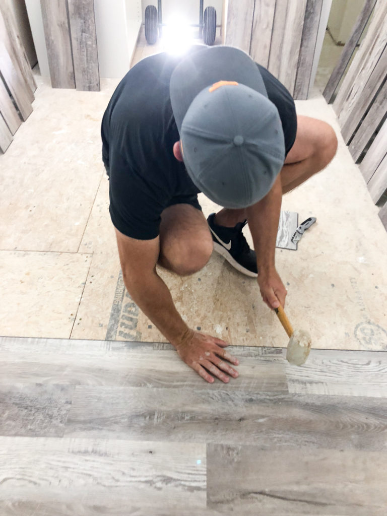 How To Install Luxury Vinyl Plank Flooring - Bower Power