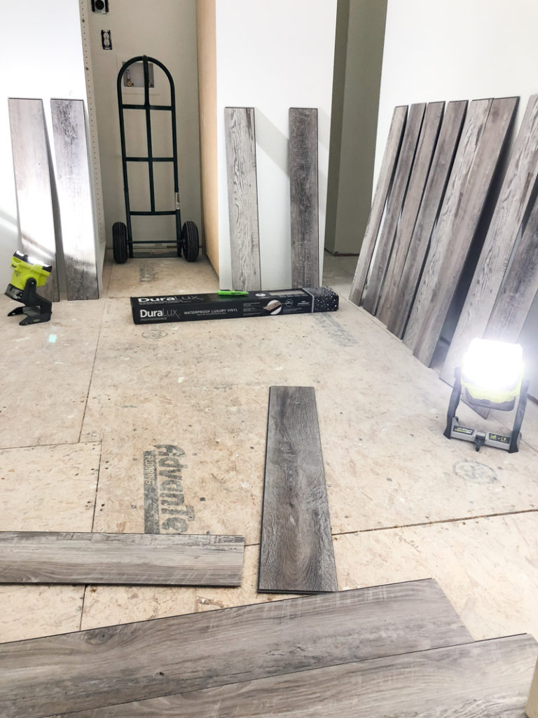 How To Install Luxury Vinyl Plank Flooring - Bower Power