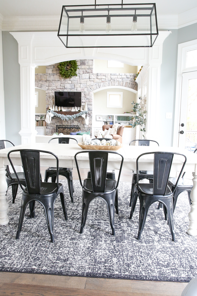 Our New Kitchen Table And Rug For Eight Bower Power