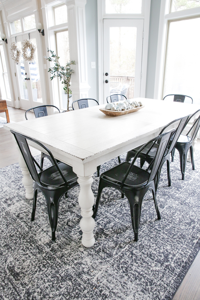 Our New Kitchen Table And Rug For Eight Bower Power