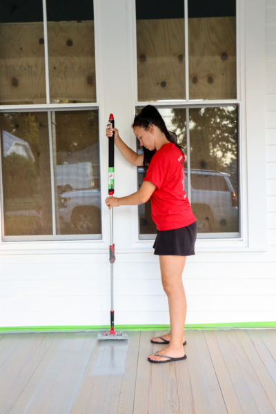 How to Stain a Porch or Deck