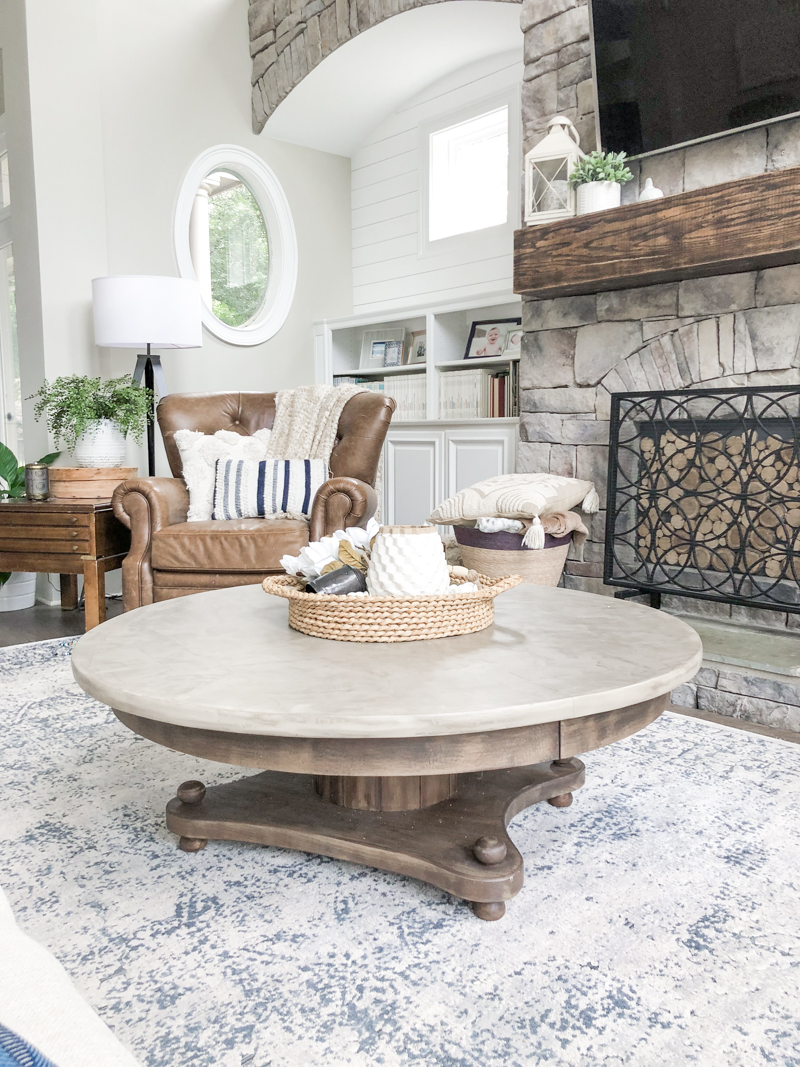 How to Whitewash & Distress Furniture: DIY Farmhouse Coffee Table