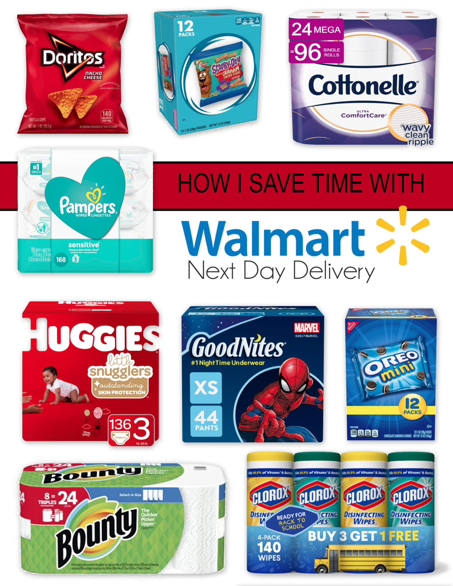 Saving Time Tips with Walmart Next Day Delivery Bower Power
