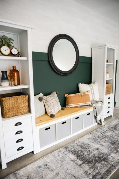 DIY Garage Mudroom with Clayton Homes