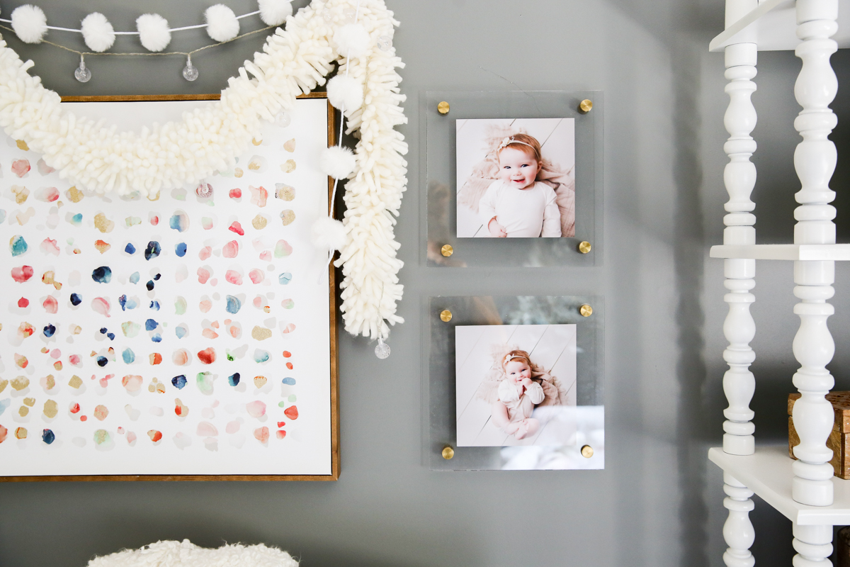 diy acrylic gallery frames idea